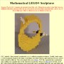 Andrew Lipson's Mathematical LEGO Sculptures