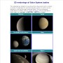 3D renderings of Solar System bodies